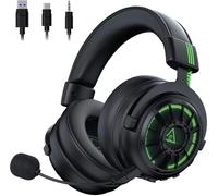 EKSA StarEngine Pro PC Gaming Headset for PS4 PS5 Xbox one Switch, 7.1 Surround Sound Gaming Headphones with Detachable ENC Mic, Dual Chamber Driver, Game/Muisc Mode, Wired Headphones for Computer