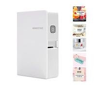EKSED B18 Mini Label Printer Thermal Transfer Stier Barde Price Printer All in One BT nnect DIY Date Journal Study Tag hine wth Ribbon and PET Label Stier Roll mpatible with