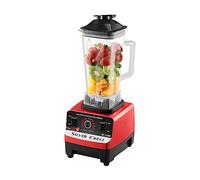 EKSED Multifunctional Blender for Smoothie Milkshake Juicer Ice Crher Electric Grain Grinder 4500W 15 Rotating Speeds, Red UK Plug