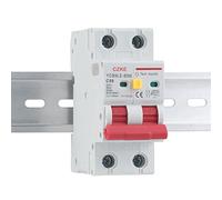 EKSIL 2P 230V RCBO MCB 30mA Residual Current Circuit Breaker With Over Current And Leakage Protection 6-63A YCB6HLN-63 PLUS (Color : YCB6HLN-63-2p, Size : 6A)