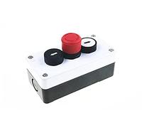 EKSIL Emergency stop button,arrow button,3 hole waterproof button box and switch box control box