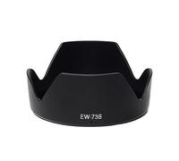 EKSMA Bayonet Lens Hood for EF-S 17-85mm f4-5.6 is USM and Canon EF-S 18-135mm f3.5-5.6 is, is STM Lens Replaces Canon EW-73B