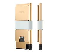 Ekster Aluminum Cardholder Wallet for Men - RFID Blocking, Gold Metal Now