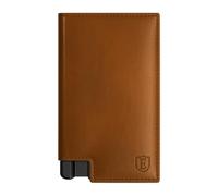 Ekster Men's Wallet PRO | RFID Blocking Parliament Leather Minimalist Wallet | Holds 14 Cards & Cash | Slim Cardholder for Men w/Push Button Designed for Quick Card Access | Tan