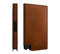 Ekster Recycled Parliament Leather Wallet | Minimalist Wallets for Men with RFID Blocking Layer | Slim & Smart Men's Card Holder with Push Button | Sand