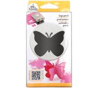EKSuccess - Large Punch: Butterfly, Grey, 6.13 x 3.13 x 1.25