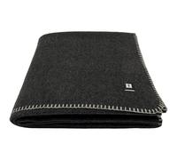 EKTOS 100% Virgin Wool Blanket, 90" x 66", Perfect for Camping, Survival and Bushcraft (Charcoal, Twin Size)
