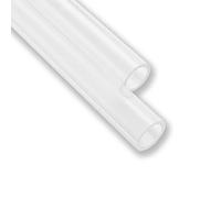 EKWB EK-Loop Hard Tube, 16mm OD, 0.5m, Acrylic, 2-Pack | Two 0.5m lengths of 16mm OD acrylic rigid tubing for clean, professional custom loop runs.
