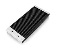 EKWB EK-Quantum Surface S280 Radiator, Dual 140mm, Black | Dual 140mm slim PC water-cooling radiator, black, high-surface copper core for custom loops.