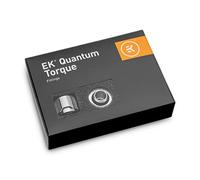 EK-Quantum Torque STC 10/16 Soft Tube Compression Fitting 6-Pack, G1/4", for 10/16mm ID/OD Soft Tubing, Nickel