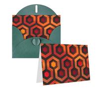 EKYOSHCZ Shining Overlook Greeting Cards Blank with Envelopes for Birthday, Mother's Day, Christmas, Halloween, Wedding, Greeting Cards for All Occasions, Thank You Cards