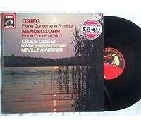 EL 270184 1 CECILE OUSSET Grieg / Mendelssohn Piano Concertos vinyl LP