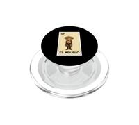El Abuelo Bingo Card Mexican Dad Mexican Culture Fathers Day PopSockets PopGrip for MagSafe