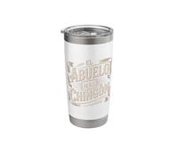 El Abuelo Más Chingón Jefe Con Gran Corazón Theme Stainless Steel Insulated Tumbler