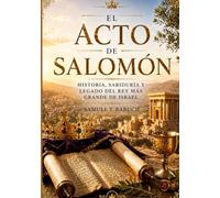 EL ACTO DE SALOMÓN: HISTORIA, SABIDURÍA Y LEGADO DEL REY MÁS GRANDE DE ISRAEL