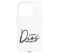 El amor de Dios brinda una paz profunda, incondicional Case for iPhone 15 Pro