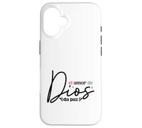 El amor de Dios brinda una paz profunda, incondicional Case for iPhone 16