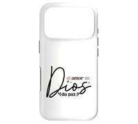 El amor de Dios brinda una paz profunda, incondicional Case for iPhone 17 Pro