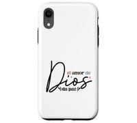 El amor de Dios brinda una paz profunda, incondicional Case for iPhone XR
