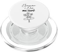 El amor de Dios me curó. PopSockets PopGrip for MagSafe