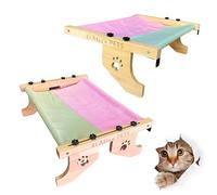 EL ÁTICO PETS Cat Hammock Window. Use Hanging on 2 Legs or on the Floor with 4 Legs. Bed Radiator. Hammock Window. Large Bed, Cat Bed. Bed for Cats