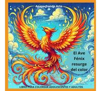El ave Fénix resurge del color: Libro para colorear para adolescentes y adultos