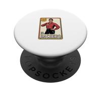 El Bachero Bachata Dancer Mexican Bingo Style Design PopSockets Adhesive PopGrip