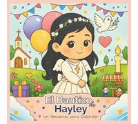 El Bautizo de Hayley: Un Recuerdo para Colorear