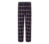 El Búho Nocturno Men's Pyjama Bottoms Flannel Checkered Cotton Winter Pyjama Pants 100% Cotton, Blue 8894, M