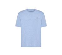 El Búho Nocturno Men's Pyjama T-Shirts Short Sleeve Cotton Knit Solid T-Shirt for Men, 100% Cotton, Blue 7629, XXL