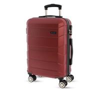 EL Caballo - Cabin Suitcase 55x40x20- Travel Suitcases - Suitcases Cabin Suitable for Ryannair- Trolley Luggage for Aircraft Heavy Duty with 4 Wheels of 360º and Numeric Lock, Burgundy, Classic