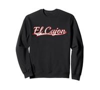 El Cajon California San Diego County Vintage Varsity Sweatshirt