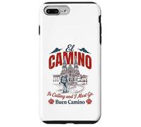 El Camino Calling Buen Camino Shirt Minimalist Pilgrim Case for iPhone 7 Plus/8 Plus