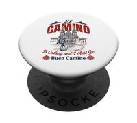 El Camino Calling Buen Camino Shirt Minimalist Pilgrim PopSockets Adhesive PopGrip