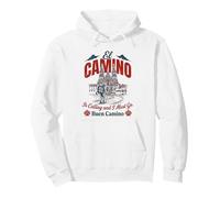 El Camino Calling Buen Camino Shirt Minimalist Pilgrim Pullover Hoodie