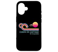 El Camino de Santiago Way of Saint James Hiker Trail Spain Case for iPhone 16