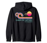 El Camino de Santiago Way of Saint James Hiker Trail Spain Zip Hoodie