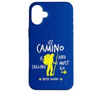 El Camino Is Calling And I Must Go Santiago Compostela Spain Case for iPhone 16 Plus