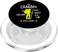 El Camino Is Calling And I Must Go Santiago Compostela Spain PopSockets PopGrip for MagSafe