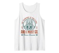 El Camino is Calling and I Must Go Santiago Compostela Spain Tank Top