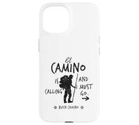 El Camino Is Calling Buen Camino T-Shirt Santiago Pilgrim Case for iPhone 15