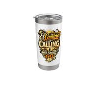 El Camino is Calling Hiking Mountains Pilgrim Shell Backpack Stainless Steel Insulated Tumbler