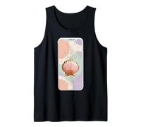 El Camino is Calling Pastel Pilgrim Shell Minimal Travel Tank Top
