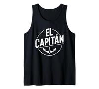 El Capitan Shirt Men Women Anchor Boat Captain Funny Boating Tank Top