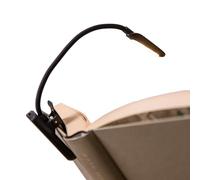 EL CARRITO DEL AHORRO - Reading Lamp with Clamp | USB Rechargeable Light | LED Reading Lamp | Rechargeable Portable Lamp | LED Reading Light with Long Battery Life | Flexible Arm Lamp 360º