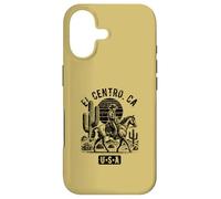 El Centro California USA Cowboy Horse Vintage Style Design Case for iPhone 17