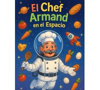 EL CHEF ARMAND EN EL ESPACIO: Una aventura para colorear entre planetas, cucharas y estrellas. (El Mundo del Chef Armand)