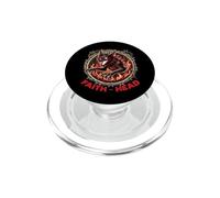 El Chupacabra Faith-Head Mythical Creature PopSockets PopGrip for MagSafe
