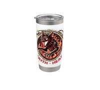 El Chupacabra Faith-Head Mythical Creature Stainless Steel Insulated Tumbler