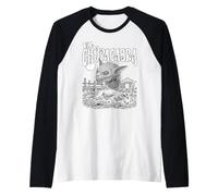 EL Chupacabra Latin America Vampires Monster Folklore Mystic Raglan Baseball Tee